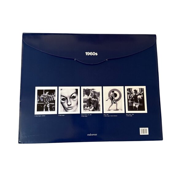 Retro 1960s Frameable Poster Set of 5 Wall Art Iconic Black White Fashion London - Picture 2 of 10